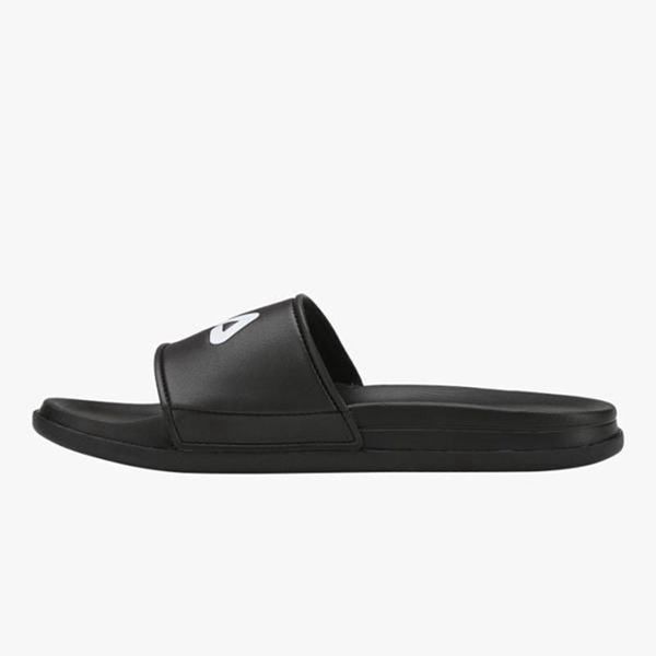 Fila Slick Tender Men's Sandals - Black,NZ 392-7214